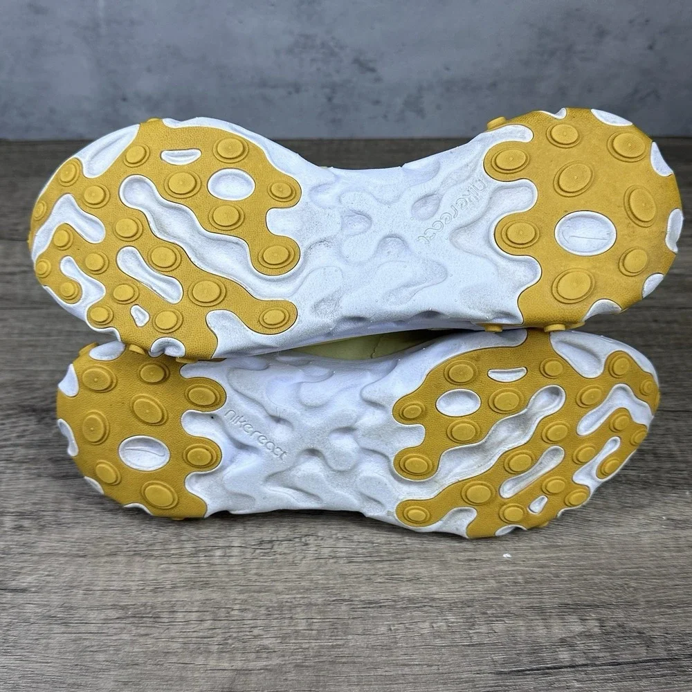 Nike~Women's~React Element 55 (BQ2728-700)Yellow/Blue Sneaker‎ Shoes Size 7.5